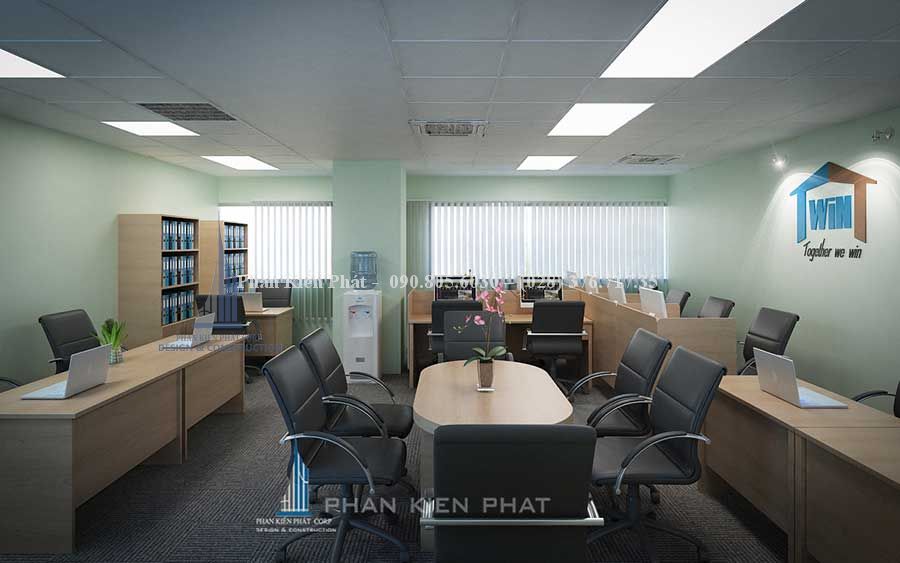 Thiết kế nội thất văn phòng công ty view 2