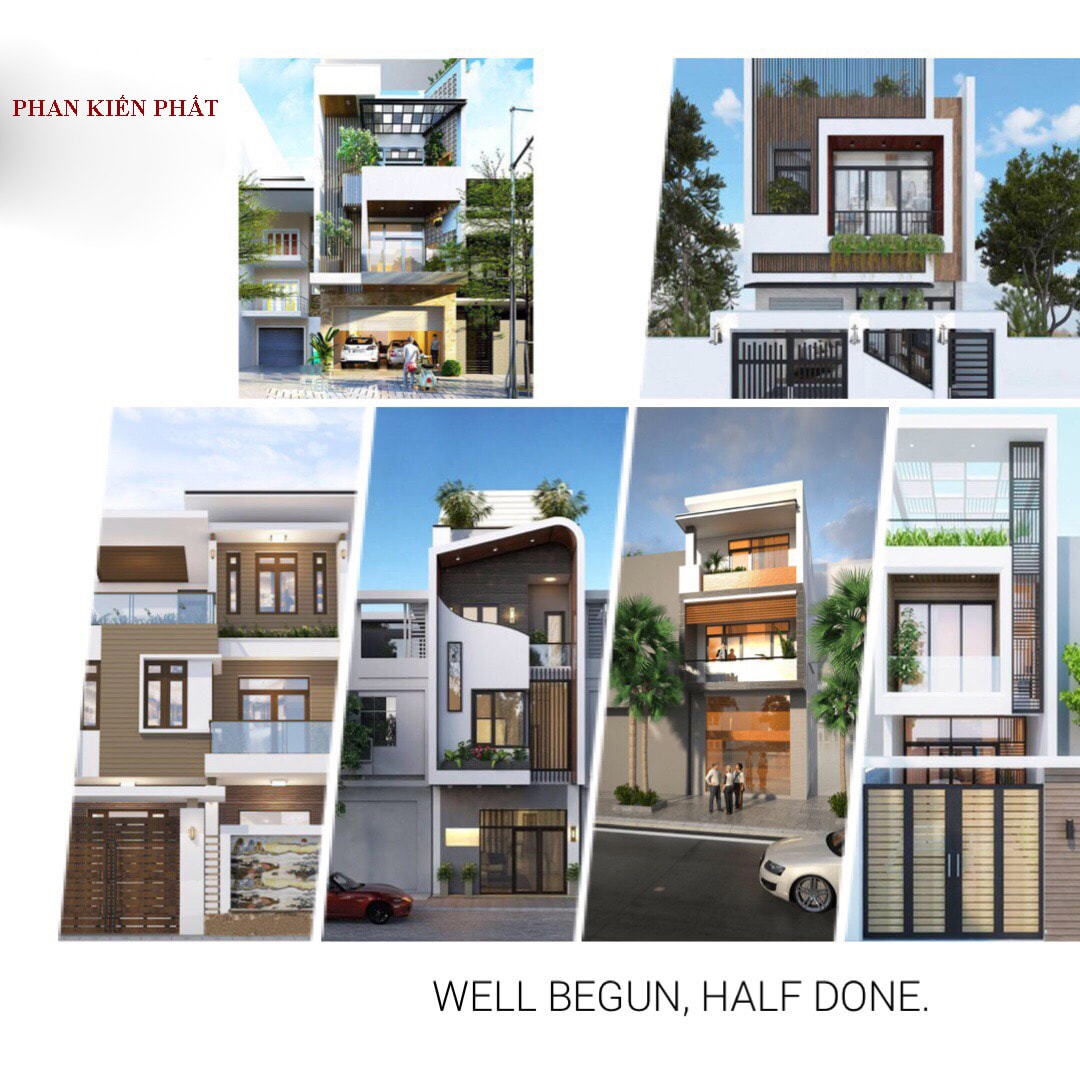 30 mẫu thiết kế nhà phố mặt tiền đẹp ấn tượng | Phan Kiến Phát Co.,Ltd