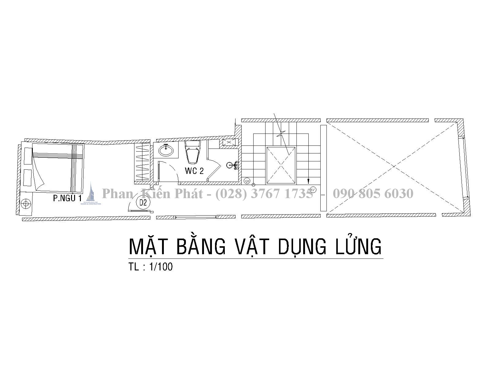 Mat Bang Lung Nha Pho Hien Dai Anh Tan Dinh 1-nhà ống 1 trệt 1 lửng 3 lầu