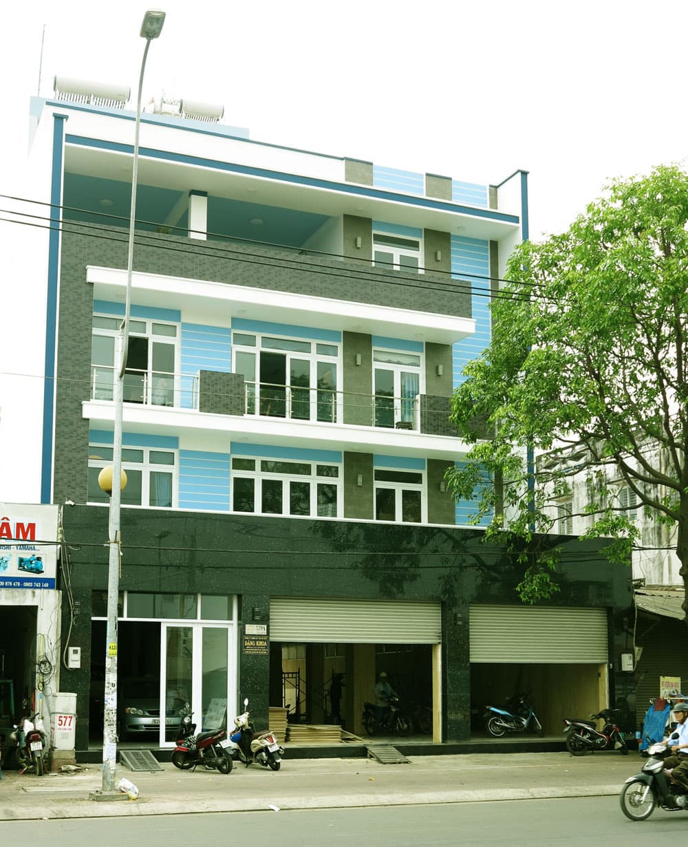 Mẫu nhà phố hiện đại diện tích 13.9 x 22.6m tại Bình Tân