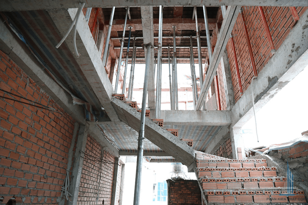 Công trình nhà phố 5 tầng diện tích 3,8mx15m tại Tân Bình