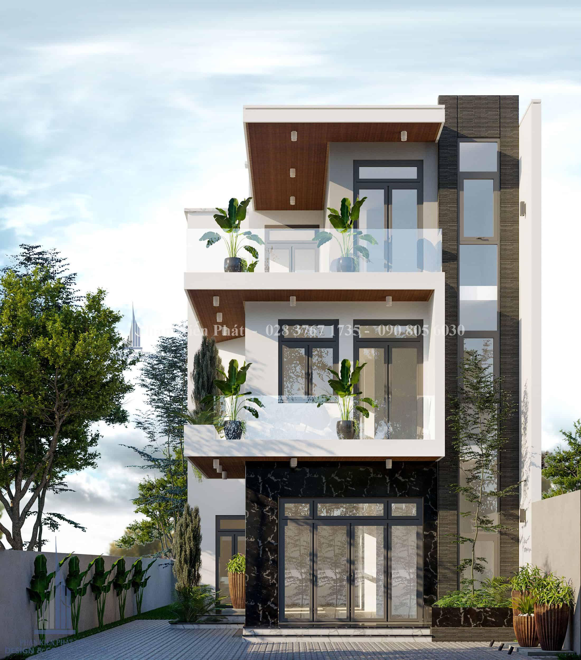20 Mẫu nhà 3 tầng đẹp được ưa chuộng | Phan Kiến Phát Co.,Ltd