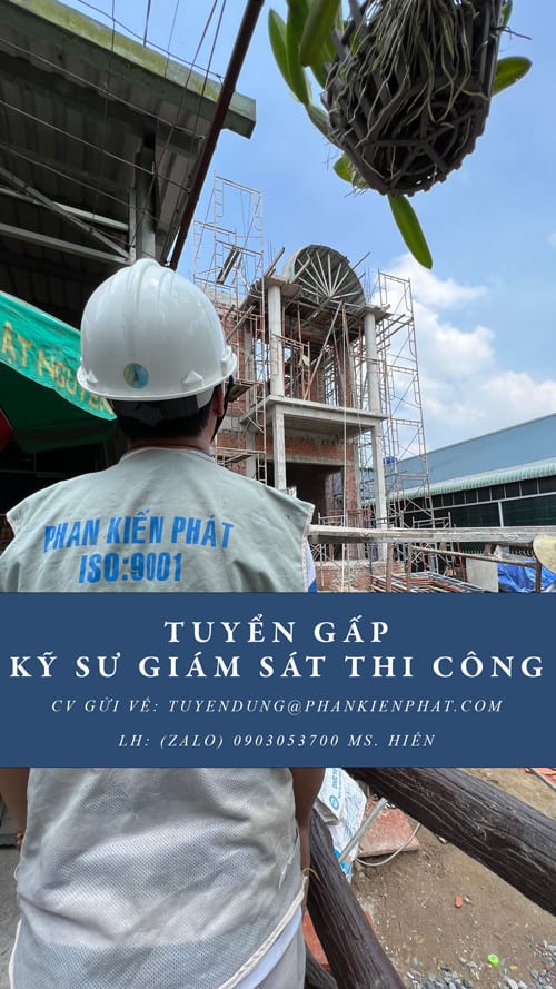 Tuyen Dung Ky Su Giam Sat Cong Trinh