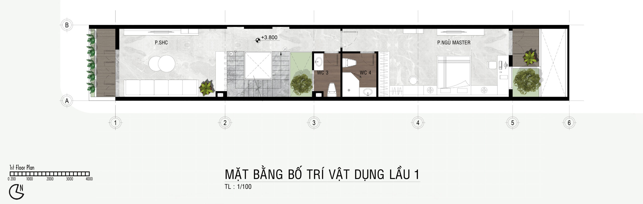 Mat Bang Mau Nha Ong 4 Tang Hien Dai 1 Tret 3 Lau 2
